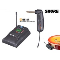 Shure OK-8R/OK-6T UHF / PLL Gitara üçün simsiz mikrofon sistemi