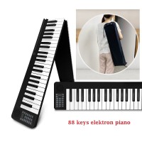 88 klaviş intellektual pianino qara