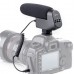 DLSR kameralar üçün kardiod kondensator puşka mikrofon BOYA BY-VM600 